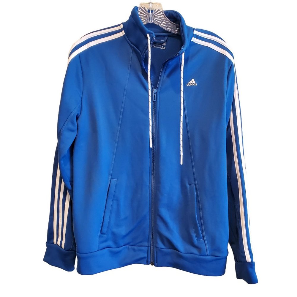 Adidas Women's Climalite zip up jacket. Size L.